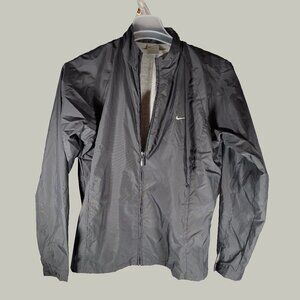 Nike Girls Gray Zip-Up Jacket  Size Med 8-10 Youth Size